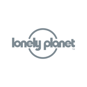 Lonely planet Logo Cinza