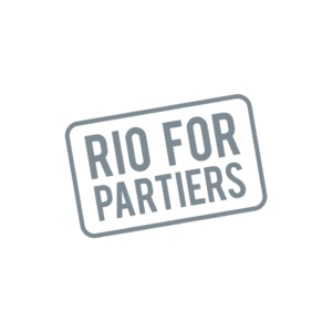 rio for parters Logo Cinza