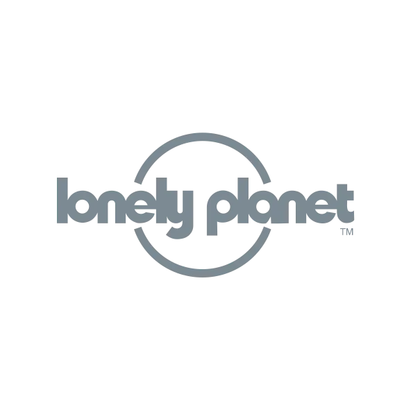 Lonely planet Logo Cinza