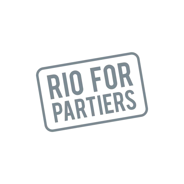 rio for parters Logo Cinza