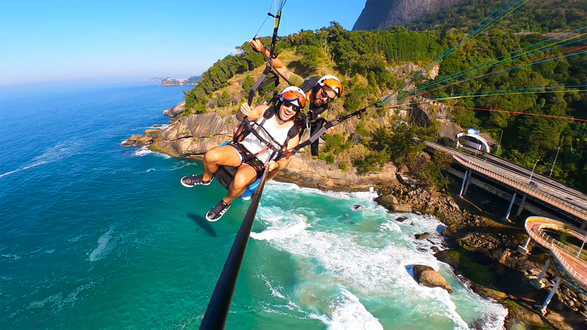 Voo parapente rio de janeiro