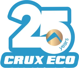 Logo crux 25 anos